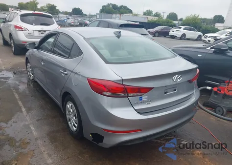 2017 Hyundai Elantra Se from USA, damaged, VIN 5NPD74LF1HH105956